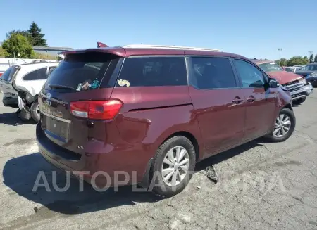 KIA SEDONA LX 2016 vin KNDMB5C10G6200204 from auto auction Copart