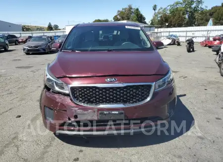 KIA SEDONA LX 2016 vin KNDMB5C10G6200204 from auto auction Copart