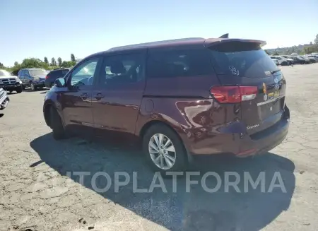 KIA SEDONA LX 2016 vin KNDMB5C10G6200204 from auto auction Copart