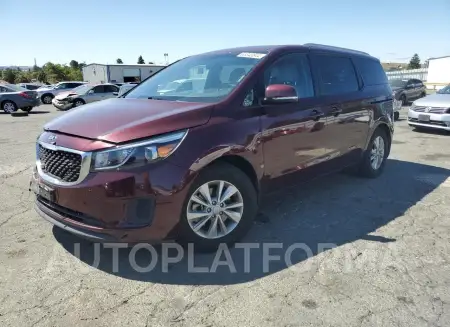 KIA Sedona 2016 2016 vin KNDMB5C10G6200204 from auto auction Copart