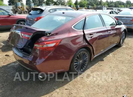 TOYOTA AVALON XLE 2016 vin 4T1BK1EB6GU238291 from auto auction Copart