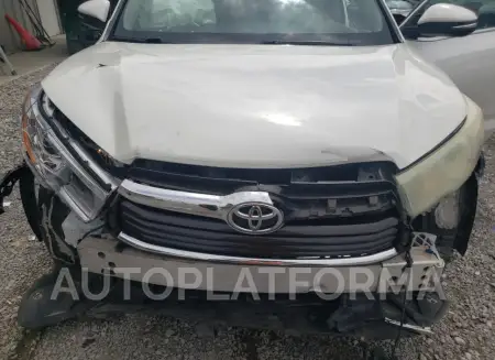 TOYOTA HIGHLANDER 2016 vin 5TDBKRFH4GS231611 from auto auction Copart