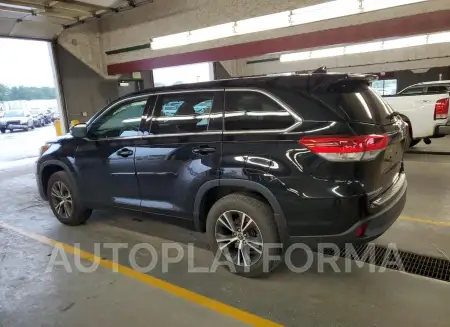 TOYOTA HIGHLANDER 2018 vin 5TDBZRFH2JS486471 from auto auction Copart