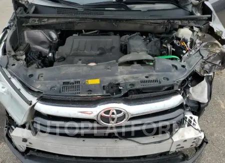 TOYOTA HIGHLANDER 2016 vin 5TDDKRFH0GS327325 from auto auction Copart