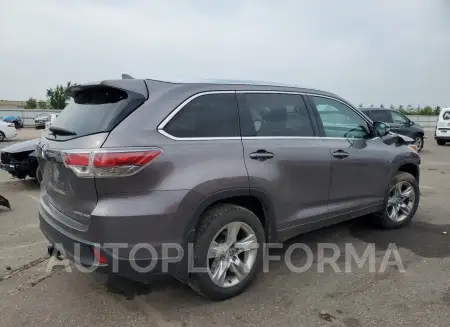 TOYOTA HIGHLANDER 2016 vin 5TDDKRFH0GS327325 from auto auction Copart