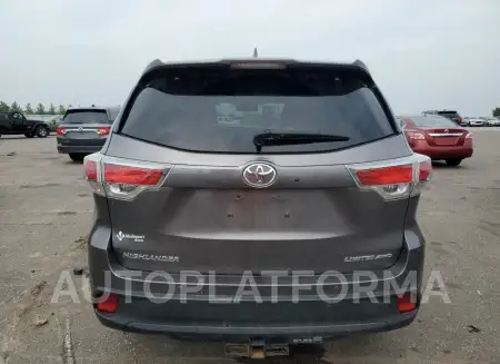 TOYOTA HIGHLANDER 2016 vin 5TDDKRFH0GS327325 from auto auction Copart