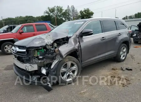 TOYOTA HIGHLANDER 2016 vin 5TDDKRFH0GS327325 from auto auction Copart