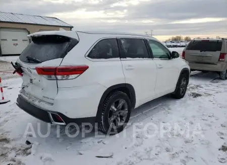 TOYOTA HIGHLANDER 2018 vin 5TDDZRFH9JS807124 from auto auction Copart