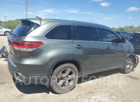 TOYOTA HIGHLANDER 2018 vin 5TDDZRFH9JS827745 from auto auction Copart