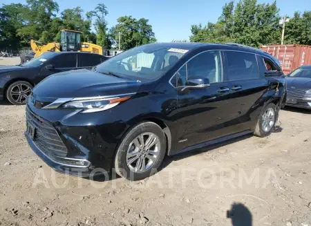 Toyota Sienna 2021 2021 vin 5TDESKFC5MS030174 from auto auction Copart