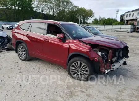 TOYOTA HIGHLANDER 2021 vin 5TDFZRBH4MS143754 from auto auction Copart