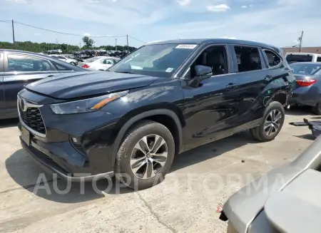 TOYOTA HIGHLANDER 2022 vin 5TDGZRAH9NS107923 from auto auction Copart