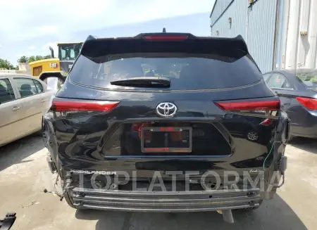 TOYOTA HIGHLANDER 2022 vin 5TDGZRAH9NS107923 from auto auction Copart