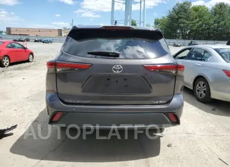 TOYOTA HIGHLANDER 2021 vin 5TDGZRBH4MS104408 from auto auction Copart