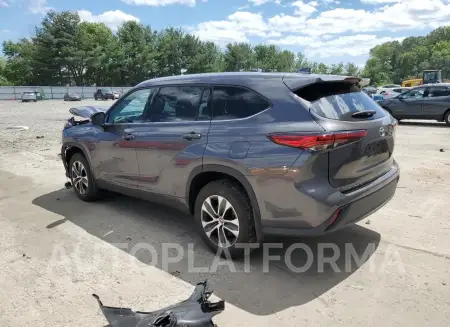 TOYOTA HIGHLANDER 2021 vin 5TDGZRBH4MS104408 from auto auction Copart