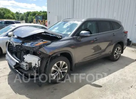 TOYOTA HIGHLANDER 2021 vin 5TDGZRBH4MS104408 from auto auction Copart