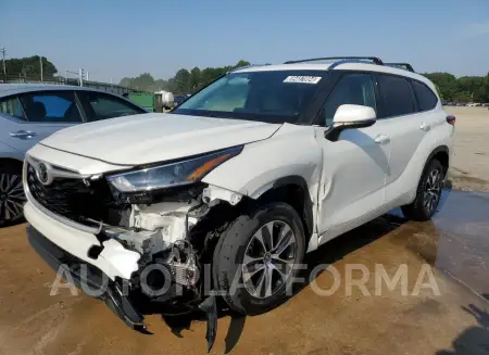 Toyota Highlander 2021 2021 vin 5TDHZRAH3MS048550 from auto auction Copart