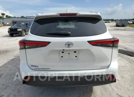 TOYOTA HIGHLANDER 2022 vin 5TDHZRAH3NS142199 from auto auction Copart