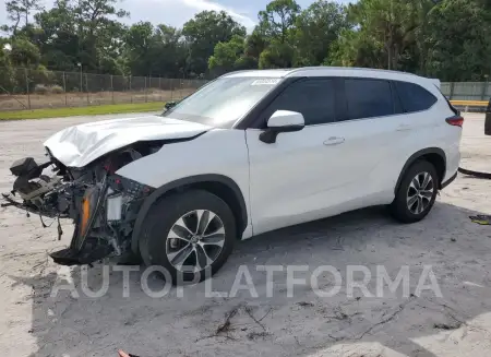 Toyota Highlander 2022 2022 vin 5TDHZRAH3NS142199 from auto auction Copart