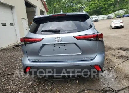 TOYOTA HIGHLANDER 2021 vin 5TDHZRBH8MS090453 from auto auction Copart