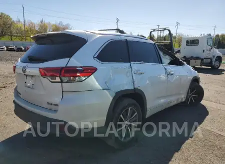 TOYOTA HIGHLANDER 2017 vin 5TDJZRFH2HS476027 from auto auction Copart