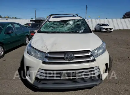 TOYOTA HIGHLANDER 2017 vin 5TDJZRFH2HS476027 from auto auction Copart