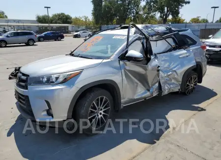 Toyota Highlander 2018 2018 vin 5TDJZRFH5JS862169 from auto auction Copart