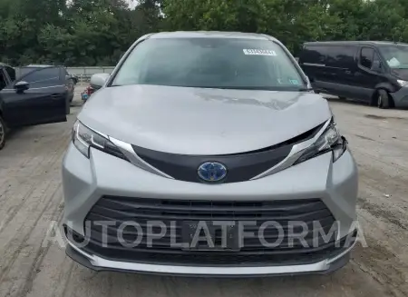 TOYOTA SIENNA LE 2022 vin 5TDKRKECXNS095409 from auto auction Copart