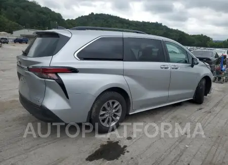 TOYOTA SIENNA LE 2022 vin 5TDKRKECXNS095409 from auto auction Copart