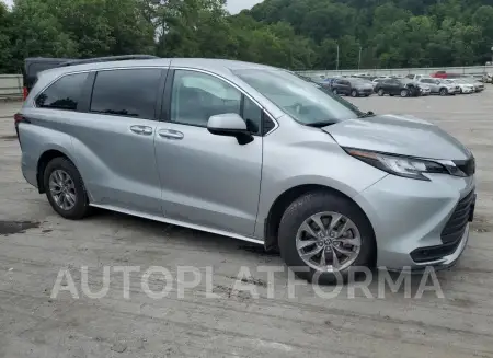 TOYOTA SIENNA LE 2022 vin 5TDKRKECXNS095409 from auto auction Copart