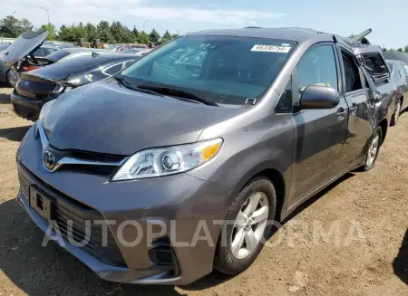 Toyota Sienna LE 2020 2020 vin 5TDKZ3DC1LS065509 from auto auction Copart