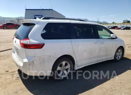 TOYOTA SIENNA LE 2019 vin 5TDKZ3DC8KS005614 from auto auction Copart