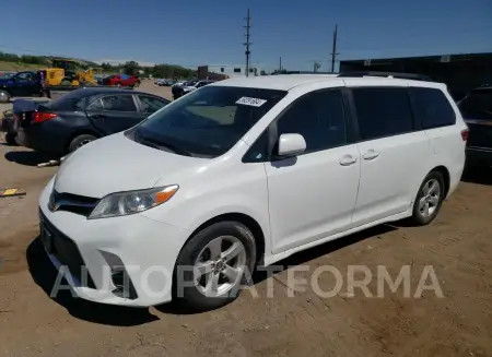 Toyota Sienna LE 2019 2019 vin 5TDKZ3DC8KS005614 from auto auction Copart