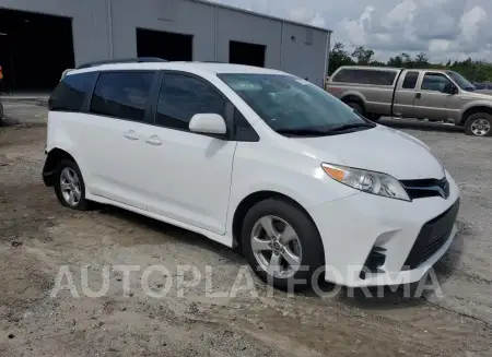 TOYOTA SIENNA LE 2019 vin 5TDKZ3DC8KS015155 from auto auction Copart