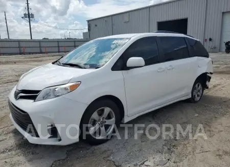 Toyota Sienna LE 2019 2019 vin 5TDKZ3DC8KS015155 from auto auction Copart