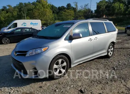 Toyota Sienna LE 2020 2020 vin 5TDKZ3DC8LS038033 from auto auction Copart