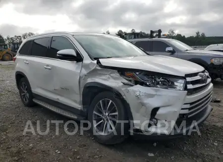 TOYOTA HIGHLANDER 2019 vin 5TDKZRFH1KS566281 from auto auction Copart