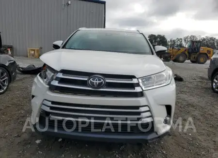 TOYOTA HIGHLANDER 2019 vin 5TDKZRFH1KS566281 from auto auction Copart