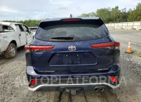 TOYOTA HIGHLANDER 2022 vin 5TDLZRBH4NS207747 from auto auction Copart