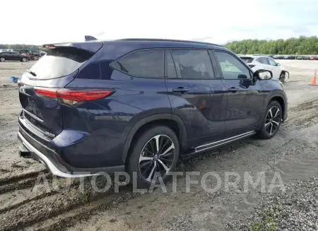 TOYOTA HIGHLANDER 2022 vin 5TDLZRBH4NS207747 from auto auction Copart