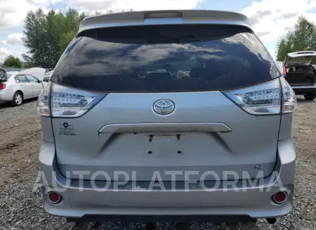 TOYOTA SIENNA SPO 2015 vin 5TDXK3DC8FS619997 from auto auction Copart