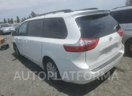 TOYOTA SIENNA XLE 2017 vin 5TDYZ3DC0HS888319 from auto auction Copart