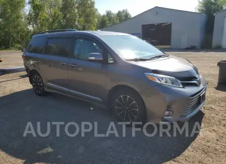 TOYOTA SIENNA XLE 2018 vin 5TDYZ3DC4JS962377 from auto auction Copart