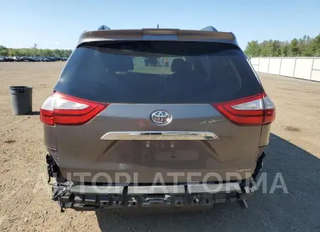 TOYOTA SIENNA XLE 2018 vin 5TDYZ3DC4JS962377 from auto auction Copart