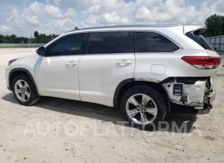 TOYOTA HIGHLANDER 2018 vin 5TDYZRFHXJS240732 from auto auction Copart