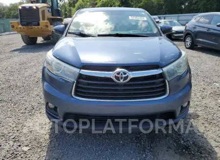 TOYOTA HIGHLANDER 2015 vin 5TDZKRFH8FS108455 from auto auction Copart