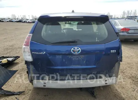 TOYOTA PRIUS V 2015 vin JTDZN3EU8FJ032025 from auto auction Copart