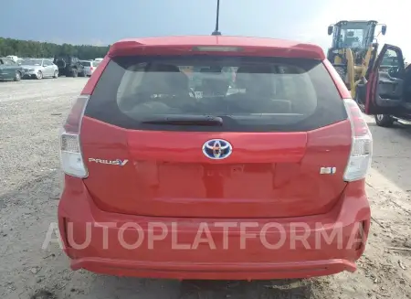 TOYOTA PRIUS V 2015 vin JTDZN3EU9FJ017081 from auto auction Copart