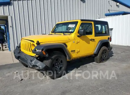 JEEP WRANGLER S 2021 vin 1C4GJXAG6MW768102 from auto auction Copart