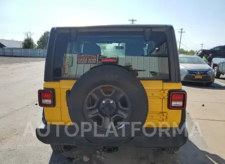 JEEP WRANGLER S 2021 vin 1C4GJXAG6MW768102 from auto auction Copart